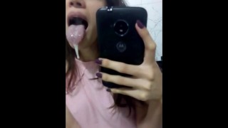 Anybody knows her name or have her videos???Real cousin blowjob #ap8OubgO
