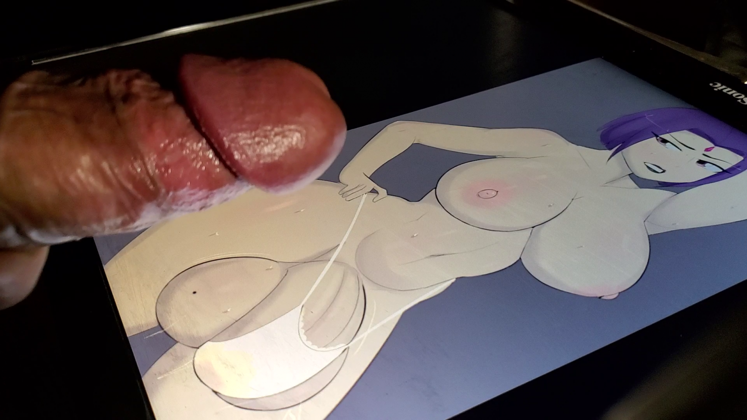 SOP - Raven Futanari , thick load on her bulge #GWdswmhG