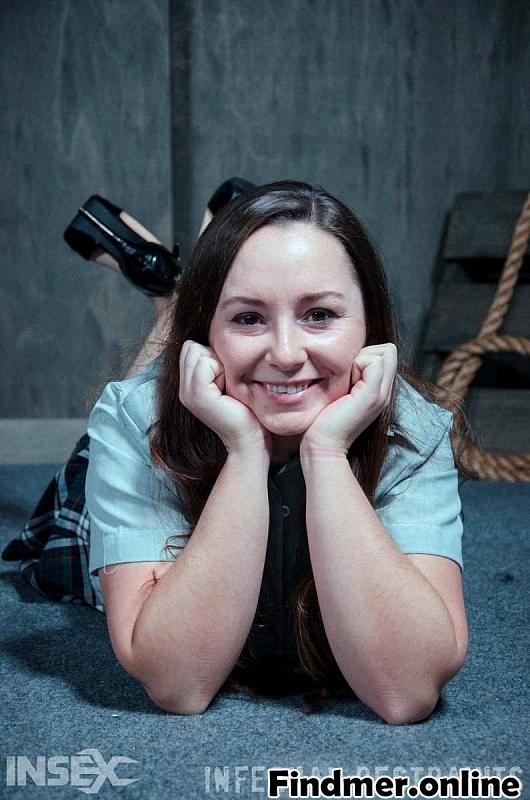 Global Bdsm Av! Sasha amateur brunette schoolgirl is masked and bound with nippl! #FdgD4HsY