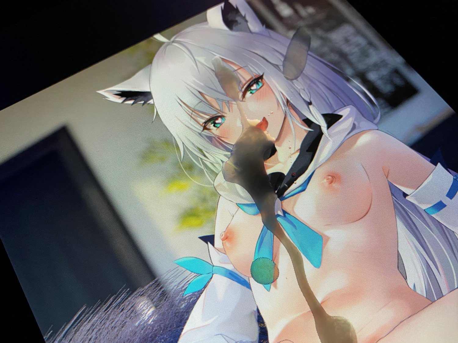 Shirakami Fubuki(hololive JP) Cum Tribute SOP(Bukkake) #b1CEFrho