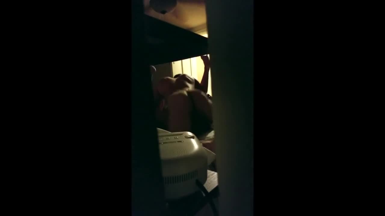 watching girlfriend fuck from closet