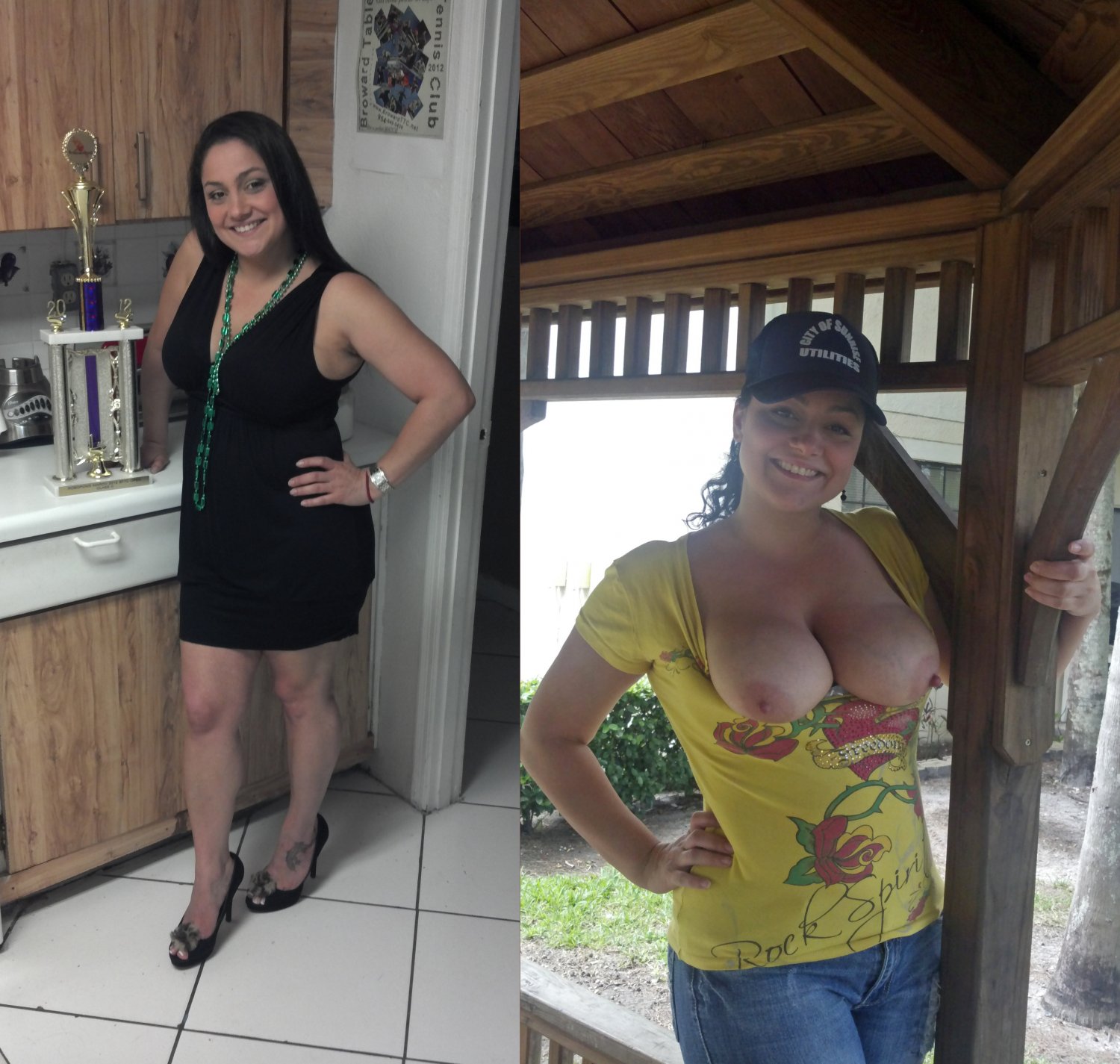 Horny Latina Dressed and Undressed #262XsxN4