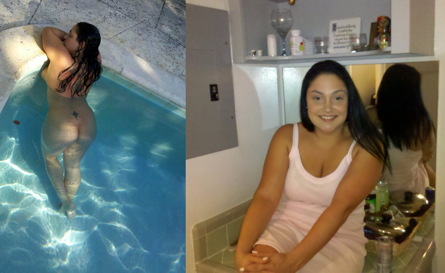 Horny Latina Dressed and Undressed #mdgWGRyn