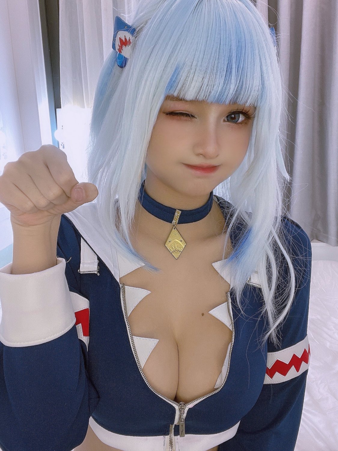 Gawr gura shark cat cosplay #lGubdYNy