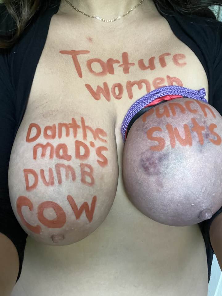 Bodywriting and tit bondage #KKqoD5lu