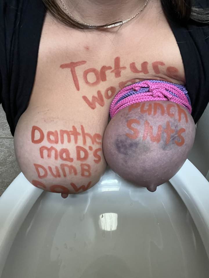 Bodywriting and tit bondage #zLTUrUlr